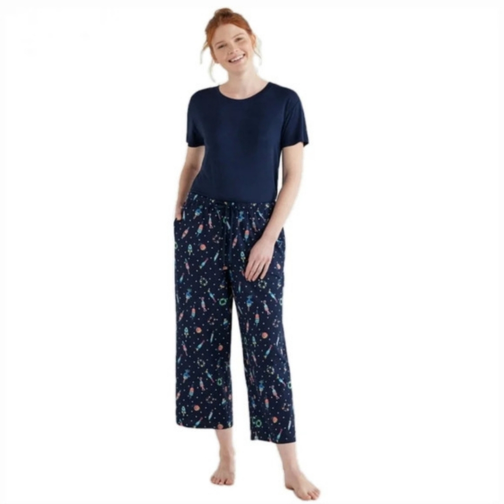 🌻🌻Joyspun Women's Cropped Pajama Pants - NEW - XL - Picture 9 of 12